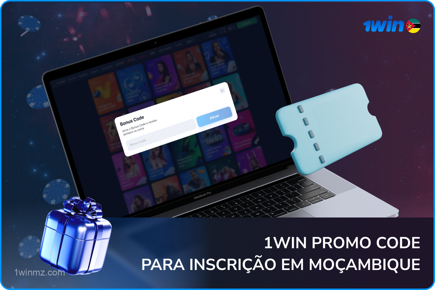 O código promocional 1win dá acesso a bônus adicionais para jogadores de Moçambique